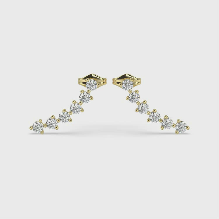 Pendientes Celeste